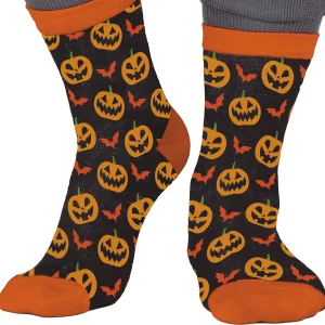 Calzini di Halloween Infantili con Zucche
