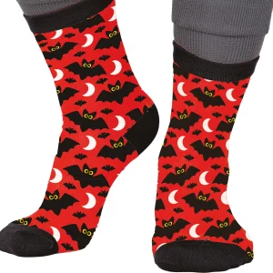Calzini di Halloween Infantili con Pipistrelli