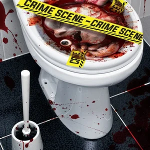 Adesivi della Scena del Crimine per WC