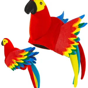 Cappello di Pappagallo Tropicale Multicolore