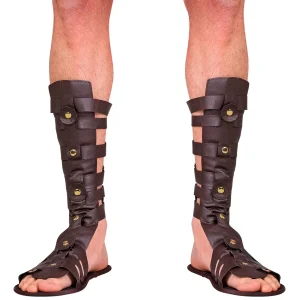 Sandali in pelle sintetica da Romano, Greco o Egiziano