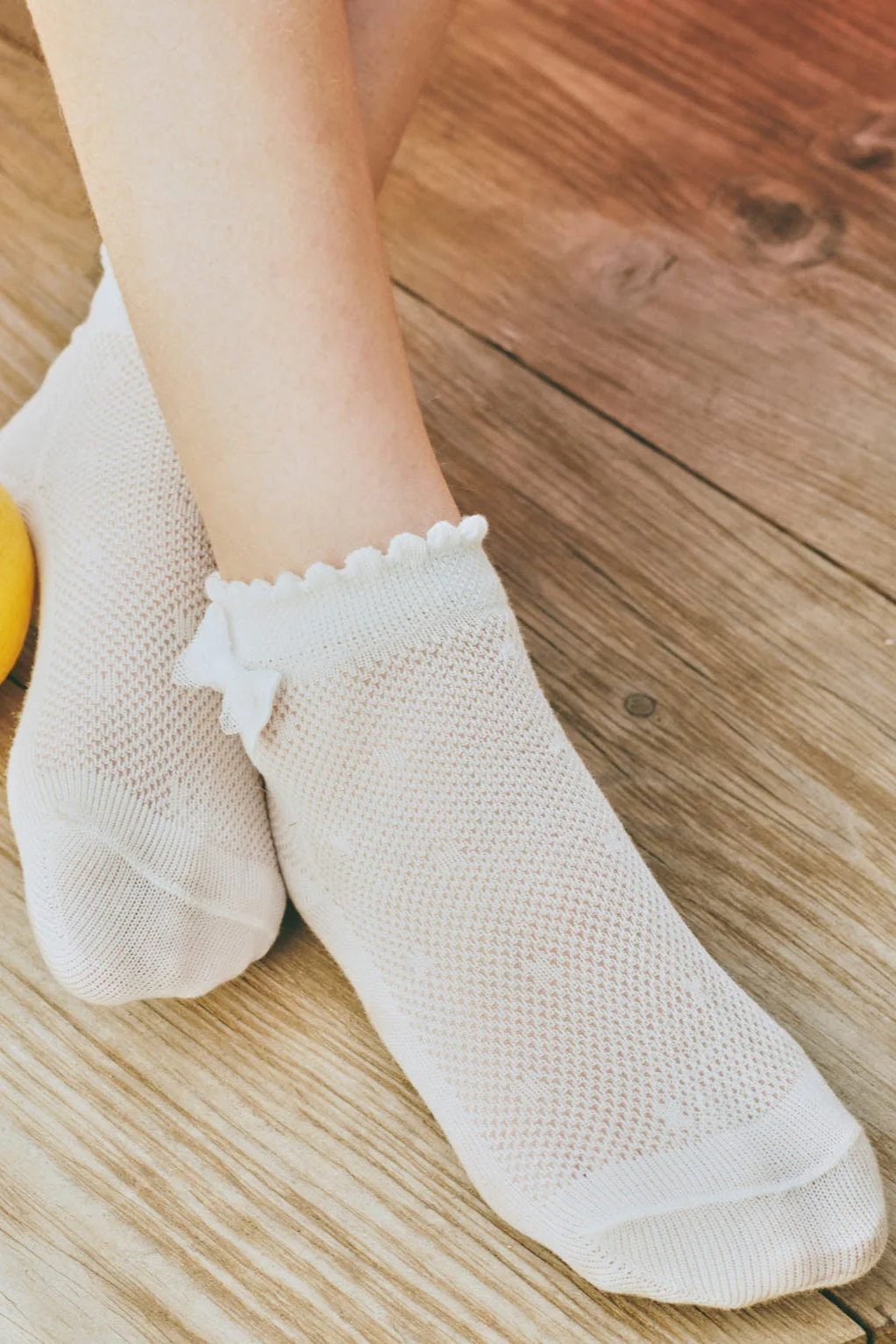 Calzini cerimonia bianco - immagine 2