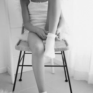 Calze cerimonia bianco