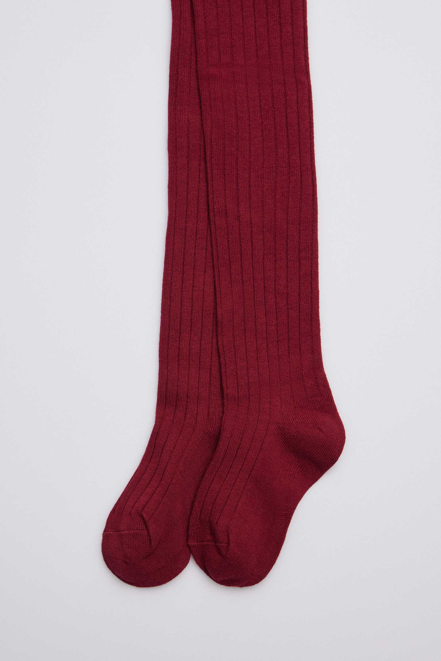 Body a coste per bambini bordeaux - immagine 2