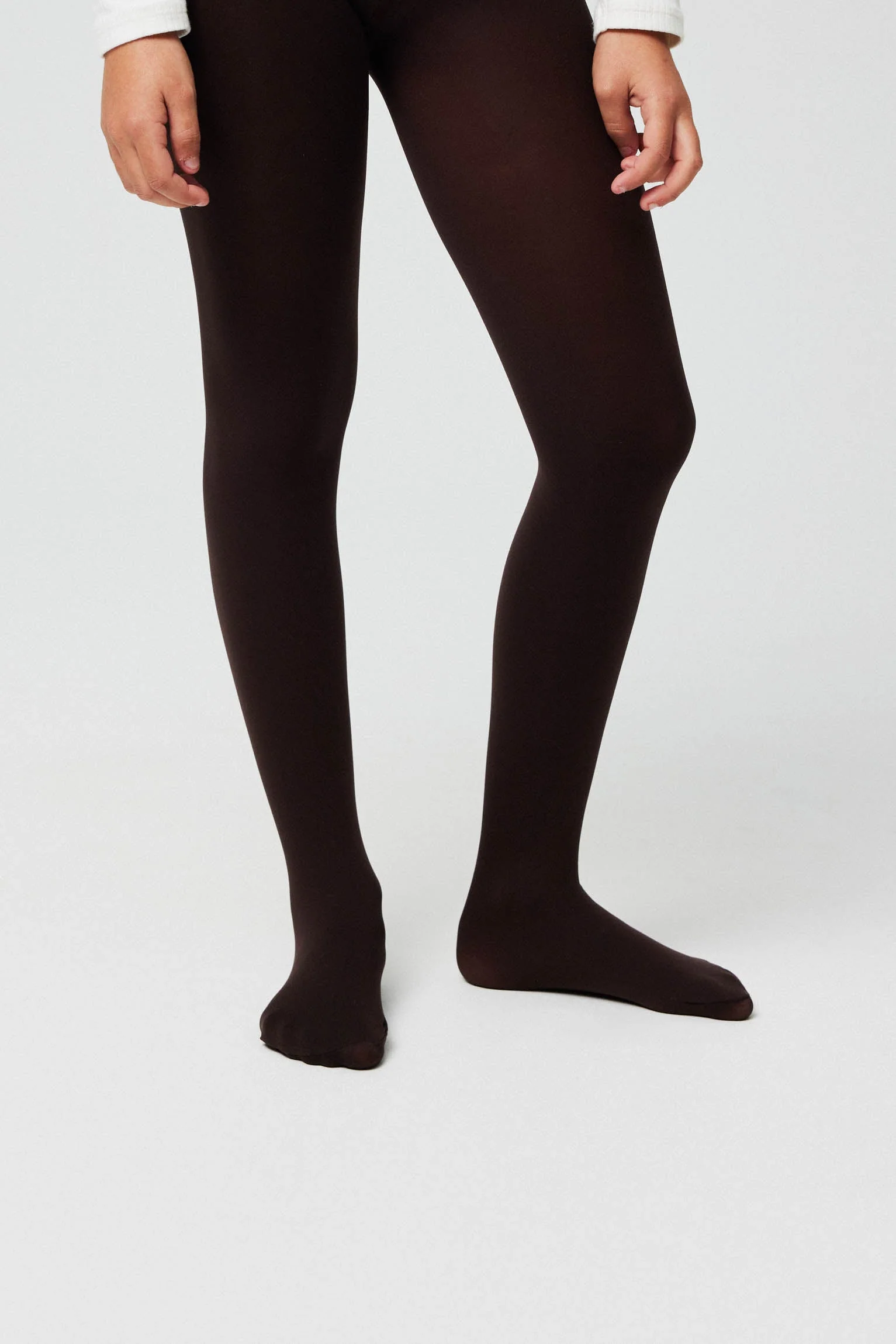 Collant marrone per bambini 70 denari