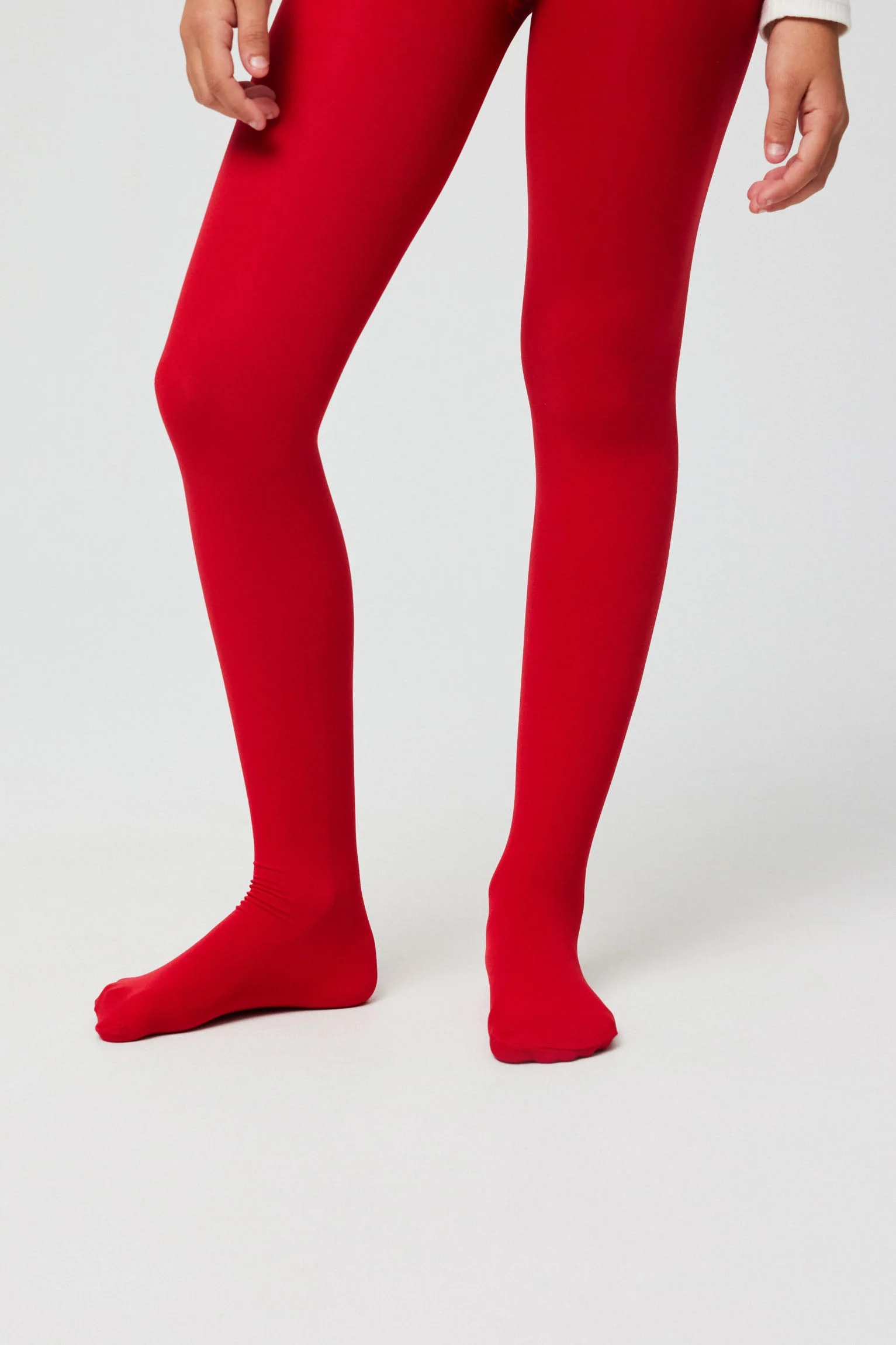 Collant per bambini 70 denari rosso - immagine 2