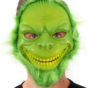 Maschera di El Grinch con Capelli