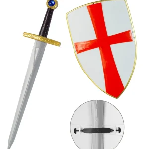 Spada e Scudo da Cavaliere Templare per Bambini
