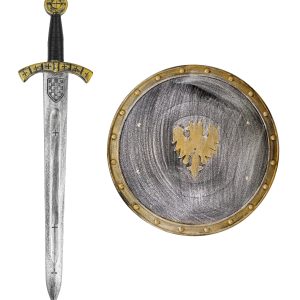 Spada e Scudo da Cavaliere Medievale