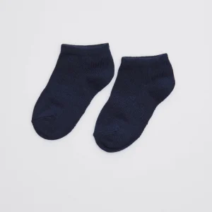 Confezione da 3 calzini alla caviglia per bambini blu scuro