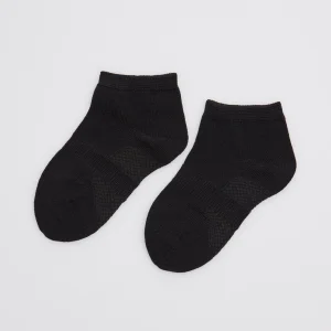 Confezione da 3 calzini sportivi neri per bambini