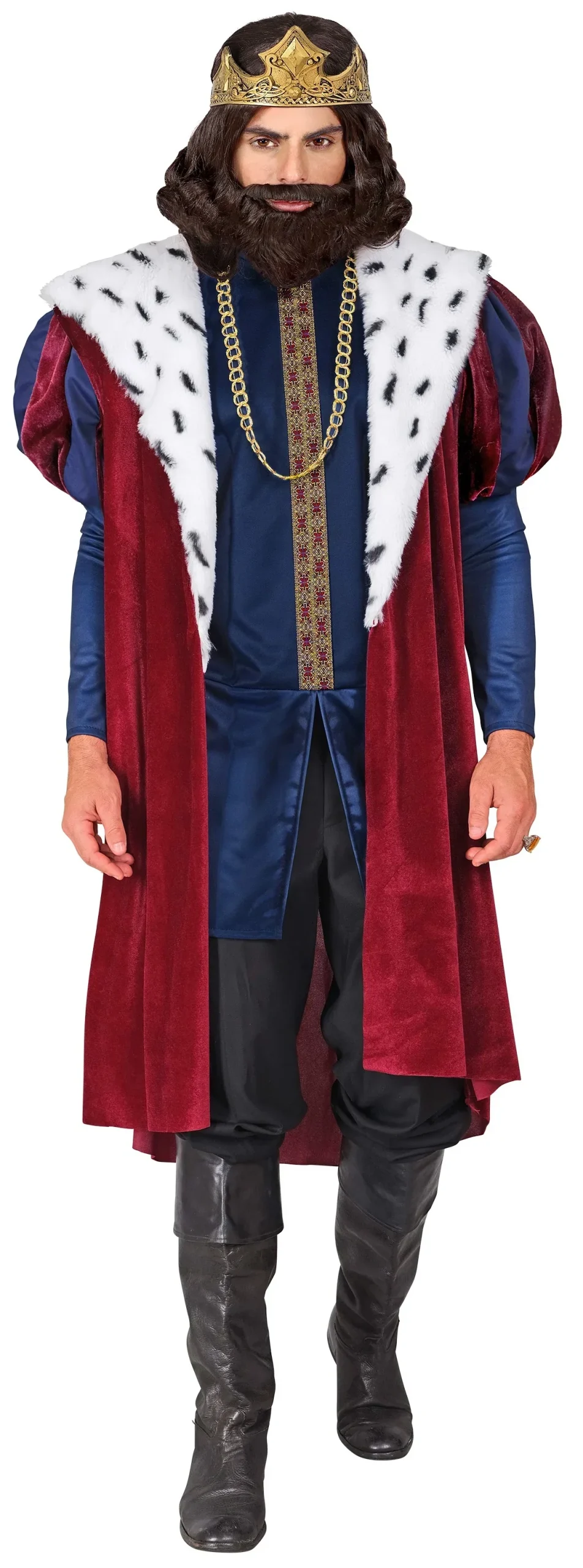 Costume da Imperatore Medievale per Uomo - immagine 4
