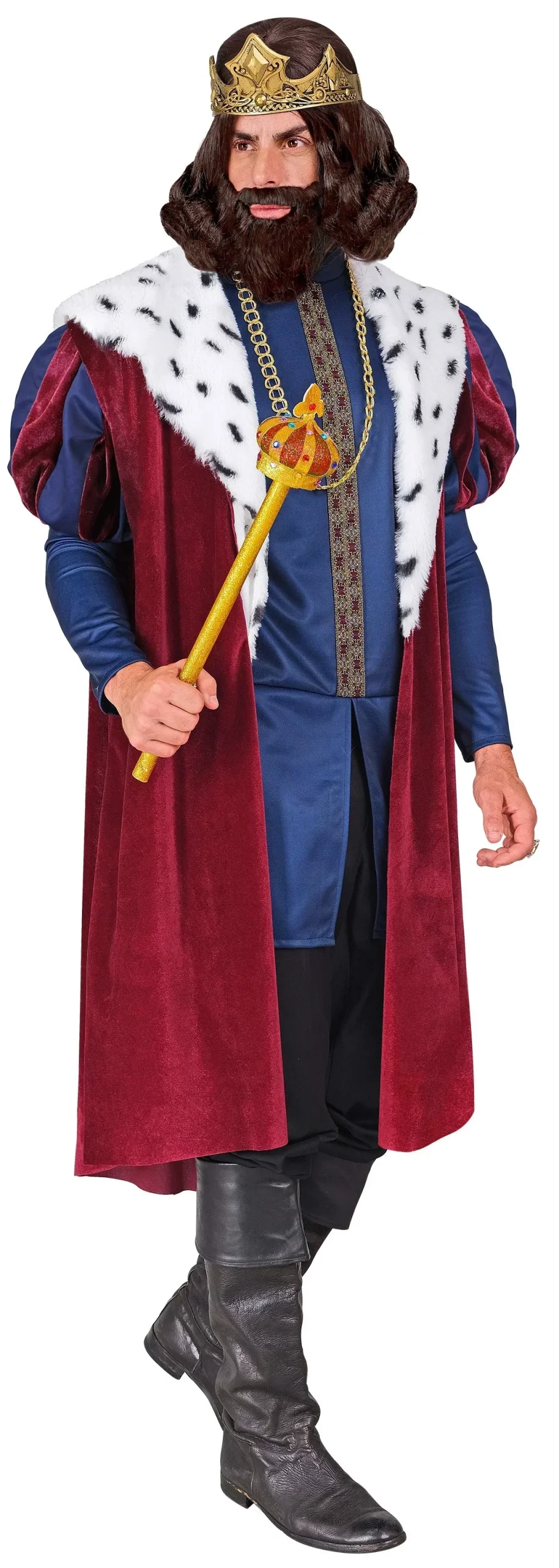 Costume da Imperatore Medievale per Uomo - immagine 5