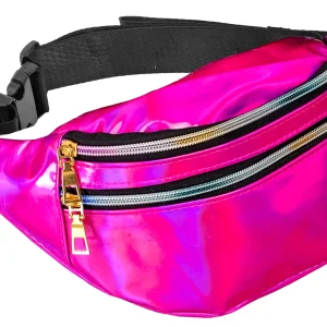 Marsupio Olografico Anni 80 Rosa