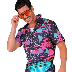 Marsupio Olografico Anni 80 Blu