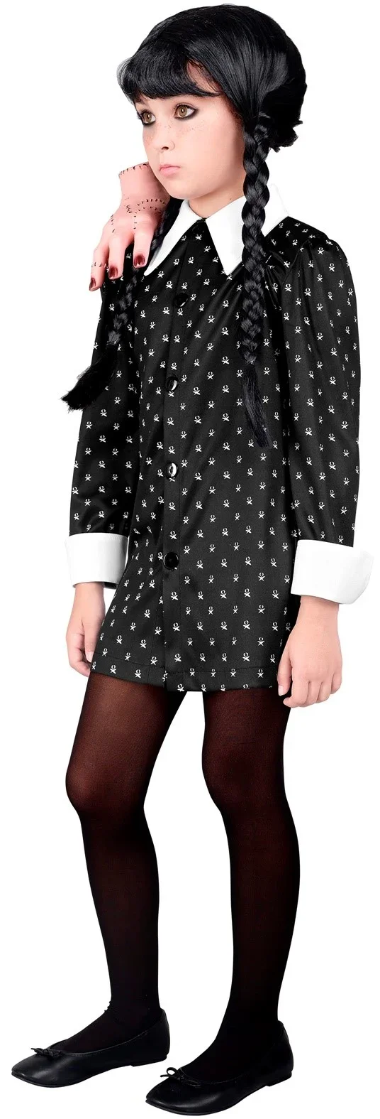 Costume da Ragazza Gotica Malvagia per Ragazza - immagine 4