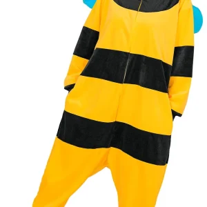 Disfraz de Abeja Pijama de Peluche para Adulto
