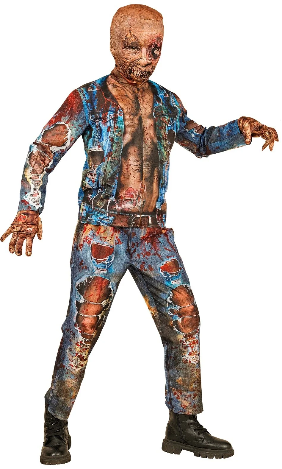 Costume da Zombie Putrefatto per Bambino - immagine 2