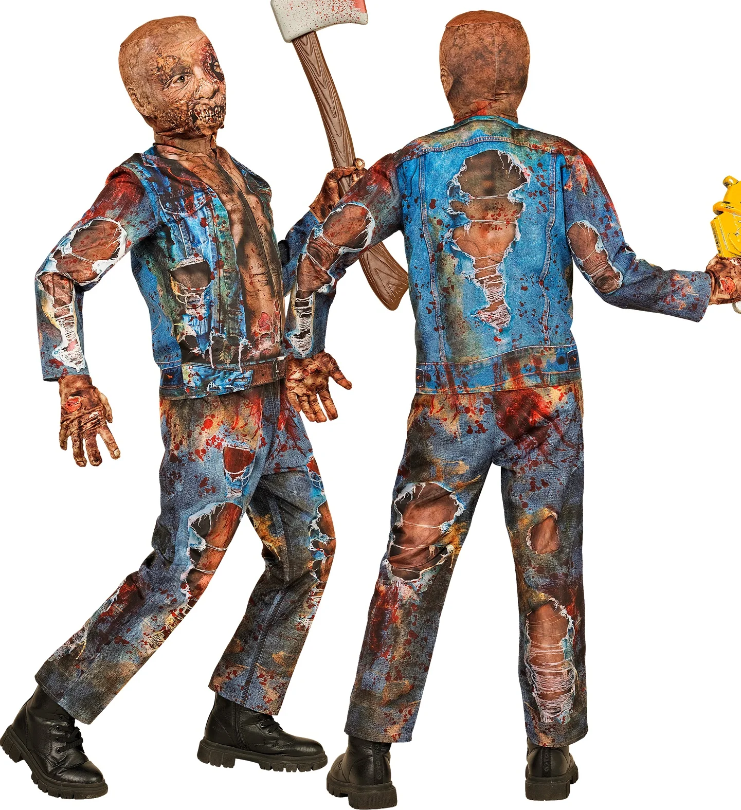 Costume da Zombie Putrefatto per Bambino - immagine 4