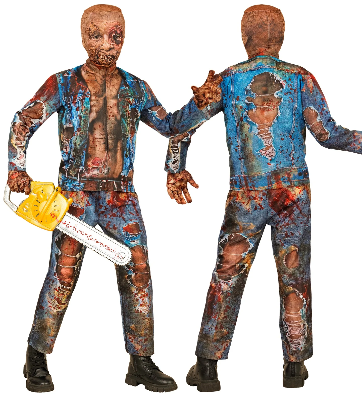 Costume da Zombie Putrefatto per Bambino - immagine 5