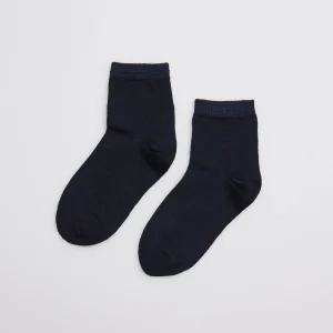 Calzini con perle per bambini blu scuro