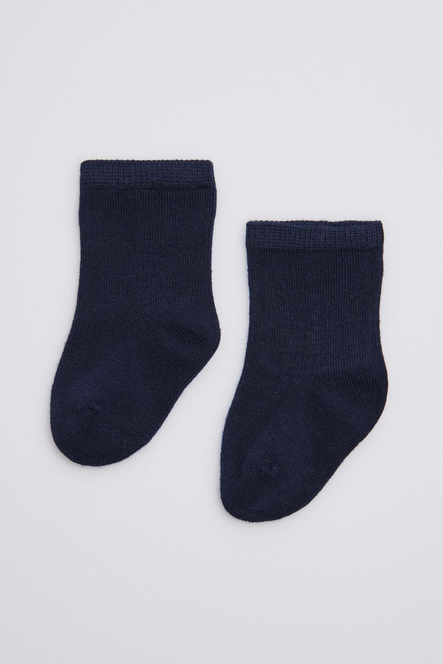 Calzini classici in cotone blu scuro