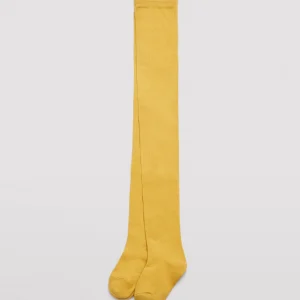 Collant basici per bambini senape