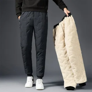 Voga-Pantaloni invernali in pile unisex