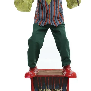 Presentatore di Circo Sinistro con Movimento, Luce e Suono