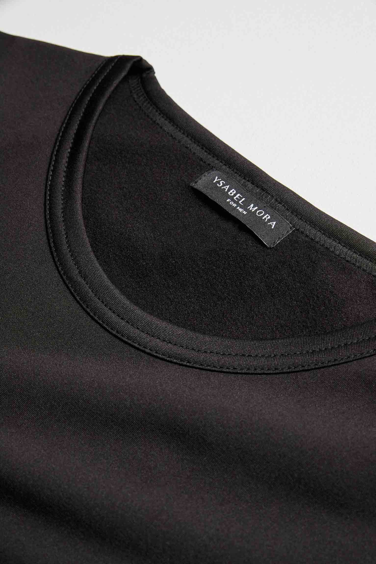 Maglietta termica nera a maniche corte - immagine 5