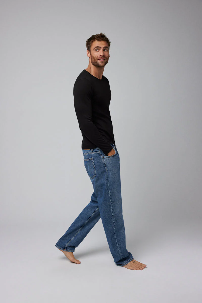 T-shirt termica nera con controllo della temperatura a maniche lunghe - immagine 6