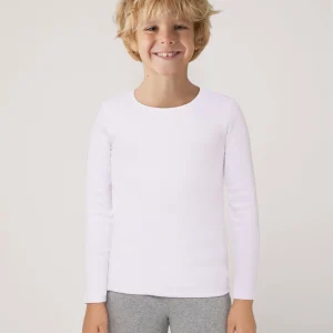 T-shirt calda a maniche lunghe per bambini
