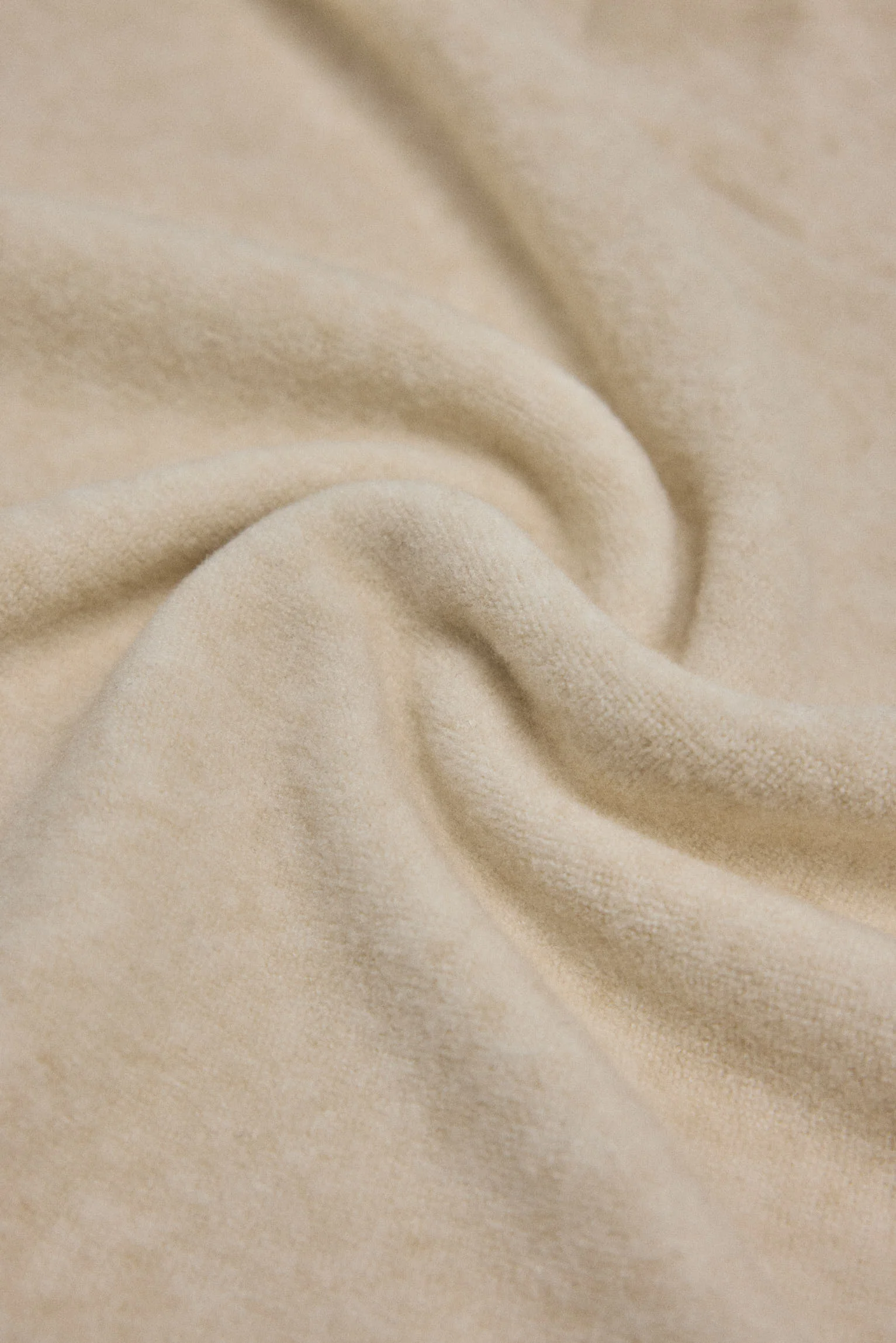 Abito lungo color avorio senza maniche in tinta unita - immagine 3