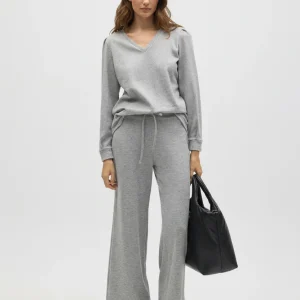 Pantaloni grigi dritti extra comodi