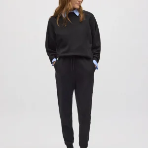 Pantaloni jogger neri fluidi