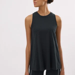 Canotta sportiva in cotone nero