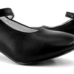 Scarpe da Flamenca nere con tacco per bambina