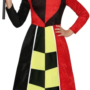 Costume da Regina di Cuori di Alice per Bambina