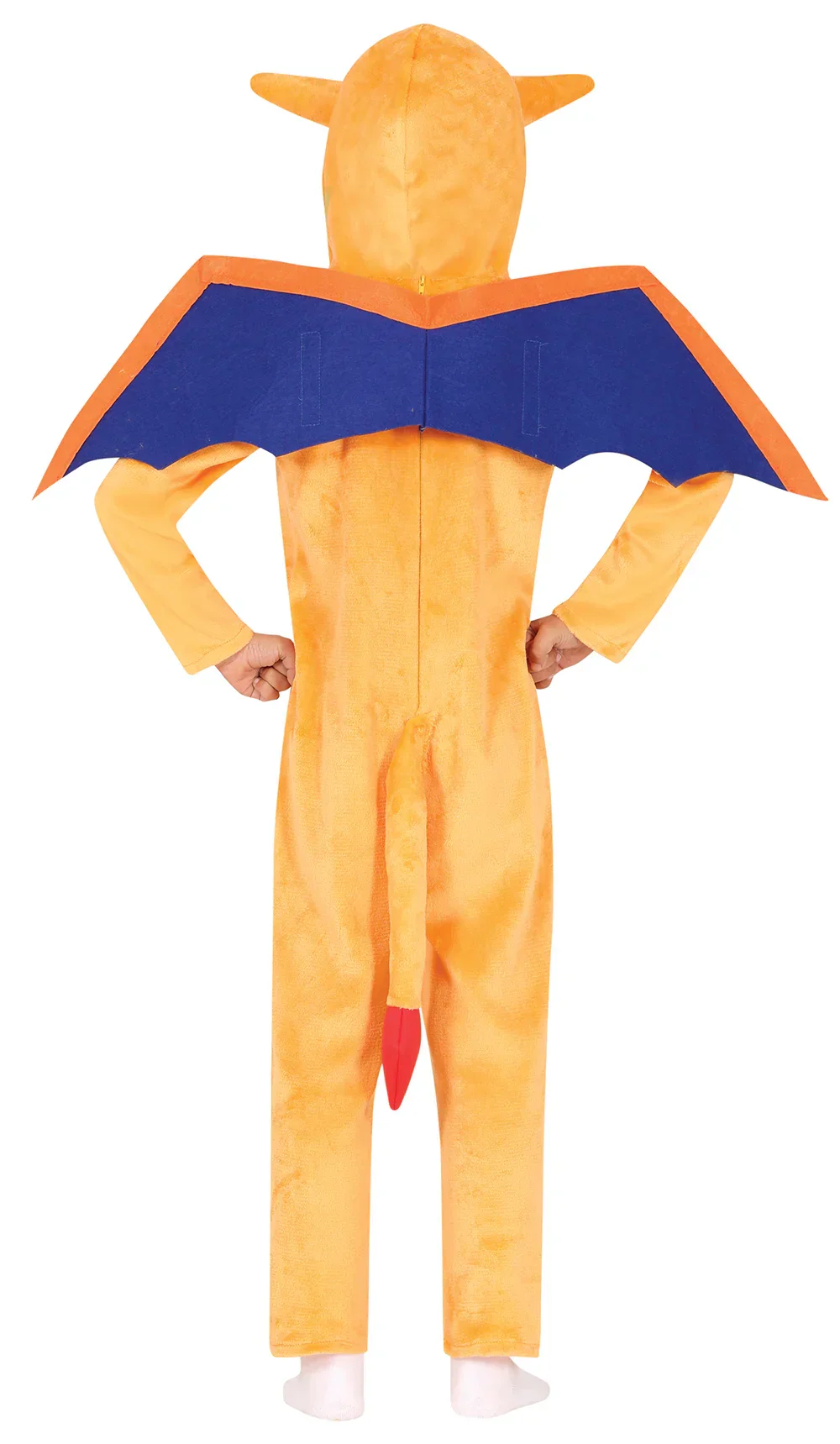Costume di Charizard di Peluche con Ali per Bambino - immagine 3
