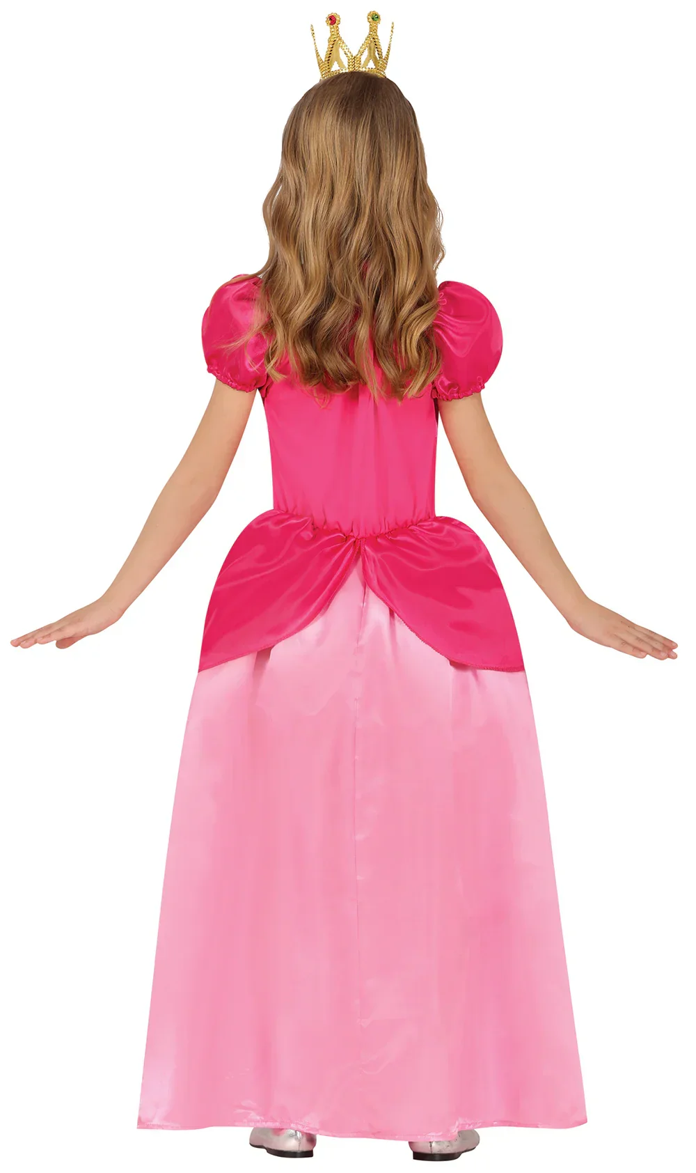 Costume da Principessa Peach Rosa per Bambina - immagine 3