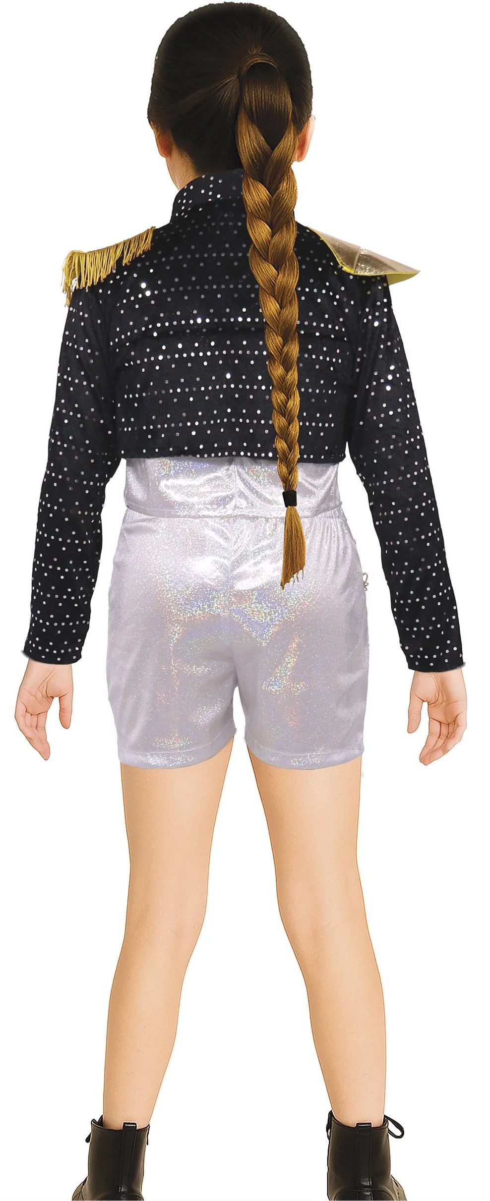 Costume di Rumi Dorato K-Pop per Bambina - immagine 3