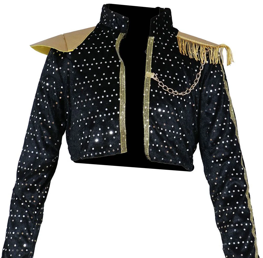 Costume di Rumi Dorato K-Pop per Bambina - immagine 5