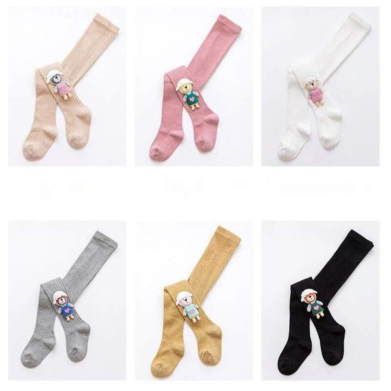 Collant per ragazze: Stile e comfort con motivi di bambole cartoon - immagine 6