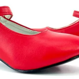 Scarpe da Flamenco Rosse con Tacco per Donna