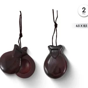 Castañuelas di Legno Marroni