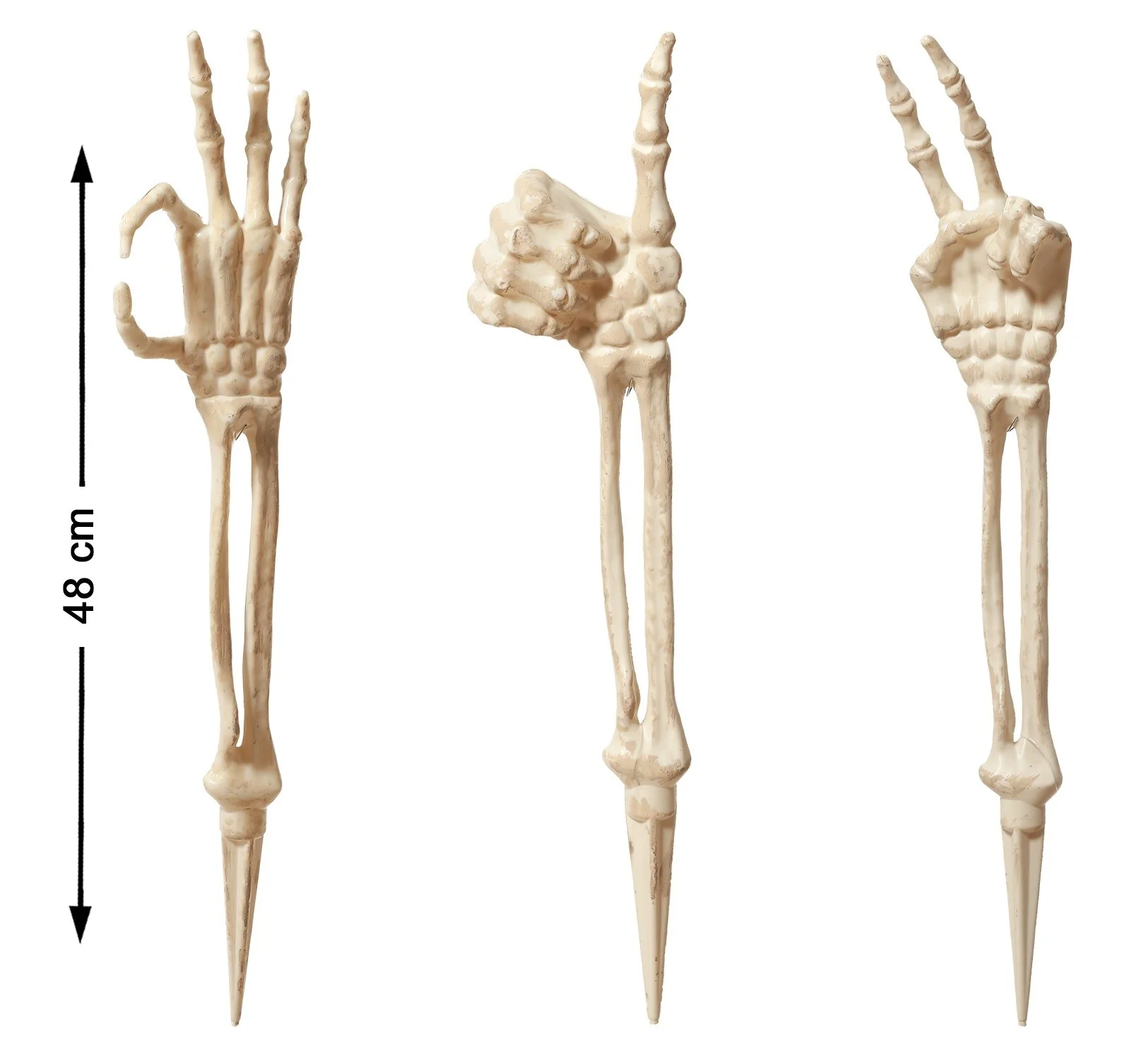 Paletto Braccio di Scheletro per Decorazione da Giardino - immagine 3