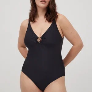 Costume intero modellante nero coppa C