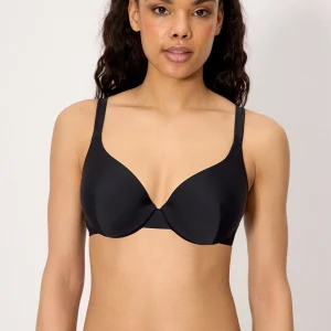 Reggiseno bikini nero con ferretto, coppa B