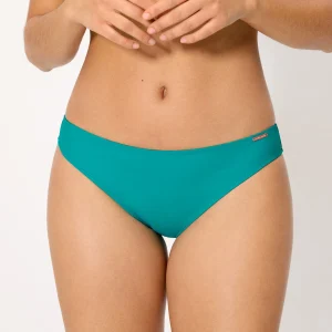 Slip bikini turchese semplice