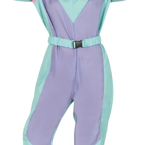 Costume da Snowboarder Anni Ottanta per Donna